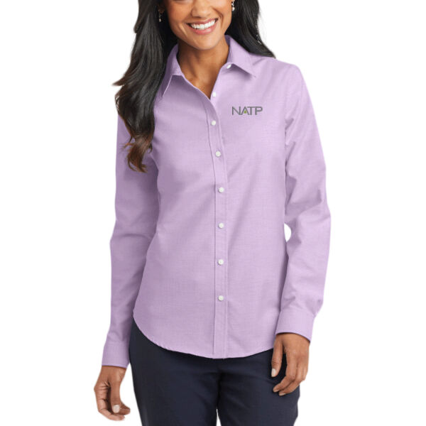   - Ladies SuperPro ™ Oxford Shirt - NATP Thumbnail