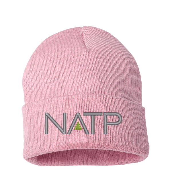   - Solid 12" Cuffed Beanie - NATP Thumbnail